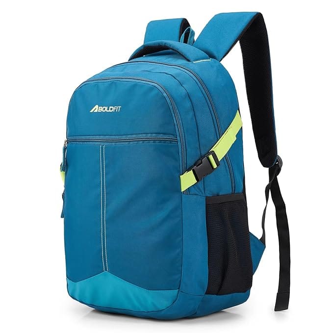 Boldfit Backpack UrbanShift Teal - Green 30 Ltr