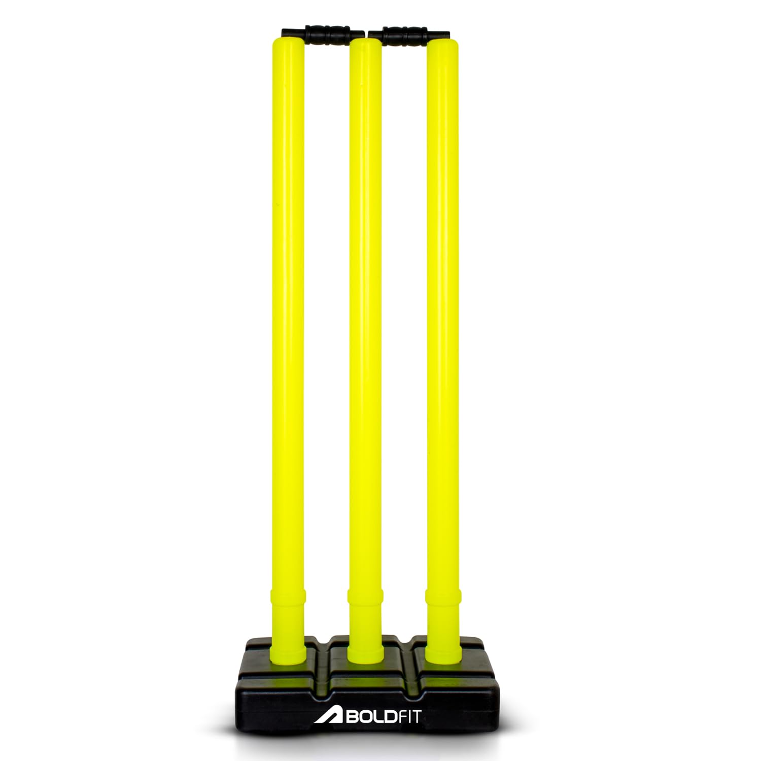 Boldfit Cricket Stumps Plastic Green Unisex
