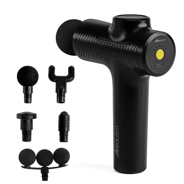 Boldfit Massage Gun BoldGunThrust Black BoldGunThrust