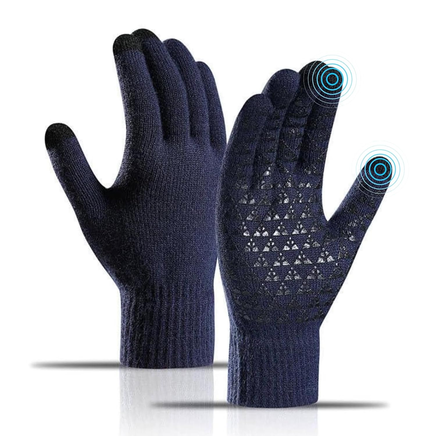 Boldfit Winter Gloves Classic Black Free size