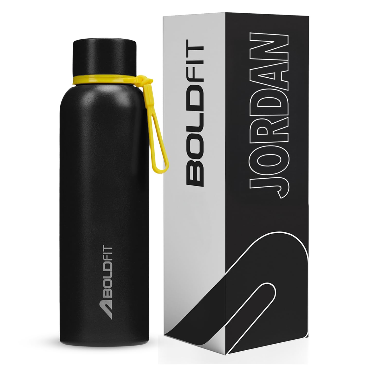 Boldfit Jordan Insulated Bottle- Black